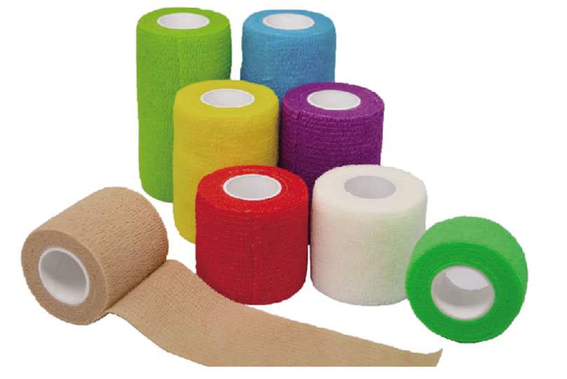 Non-woven cohesive bandage