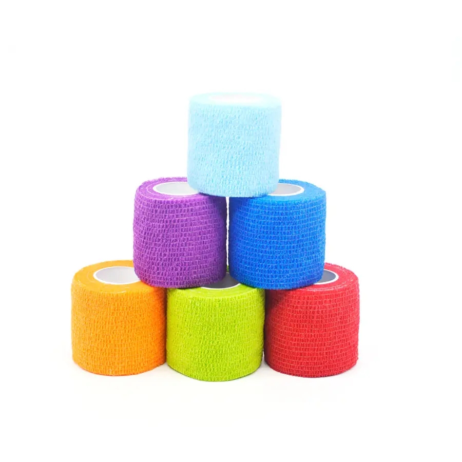 Cotton cohesive bandage